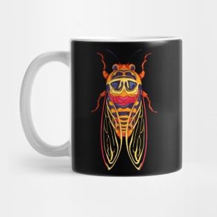 Cicada Fest 2024 Broods XIX XIII Cicada Entomology Lover Mug